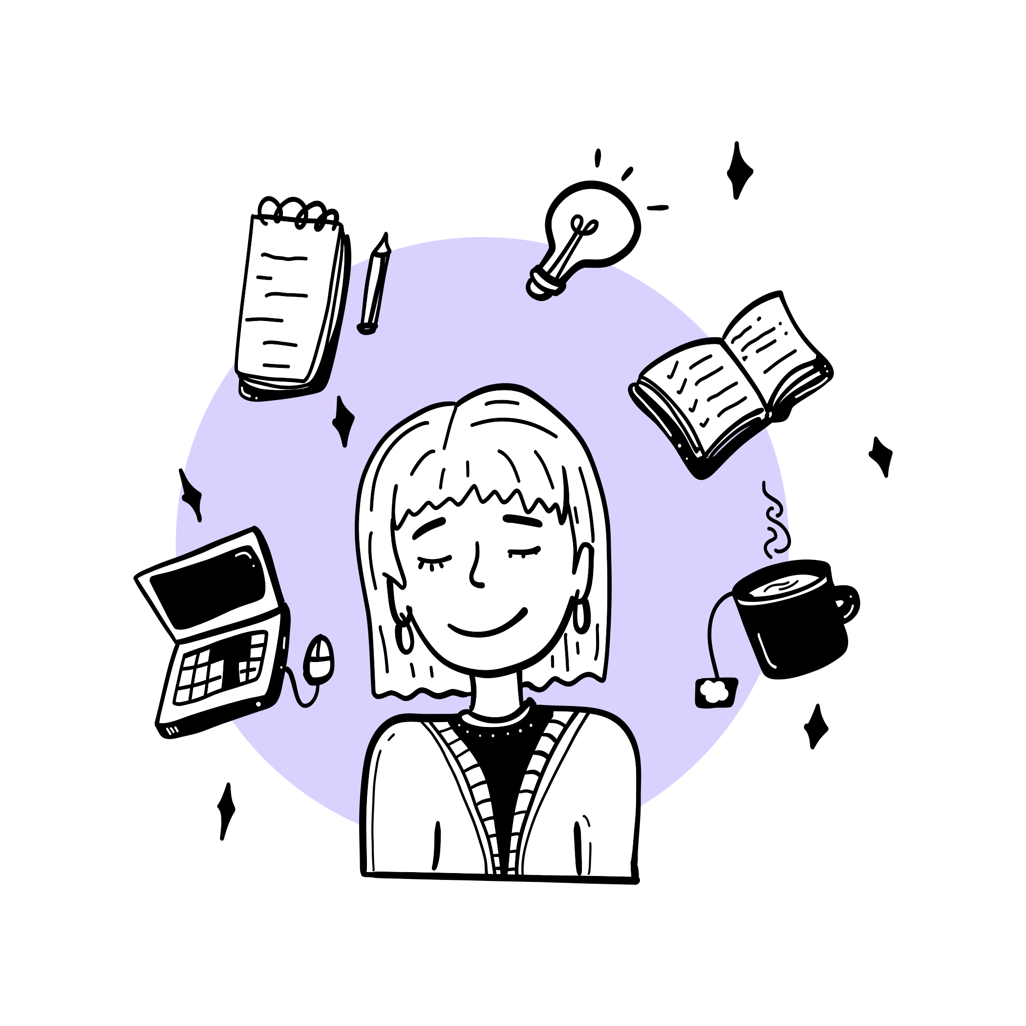 illustration designed to be personal